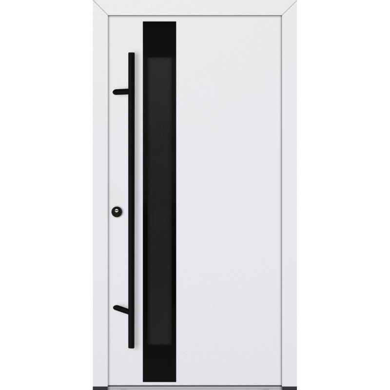 FM Türen AS68 Modell 34 1000 x 2100 Weiß Links Innen Beschläge Set 01 von FM Türen