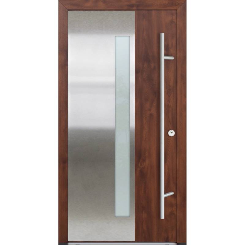 FM Türen AS68 Modell 46 1000 x 2000 Nussbaum Rechts Innen Beschläge Set 01 von FM Türen
