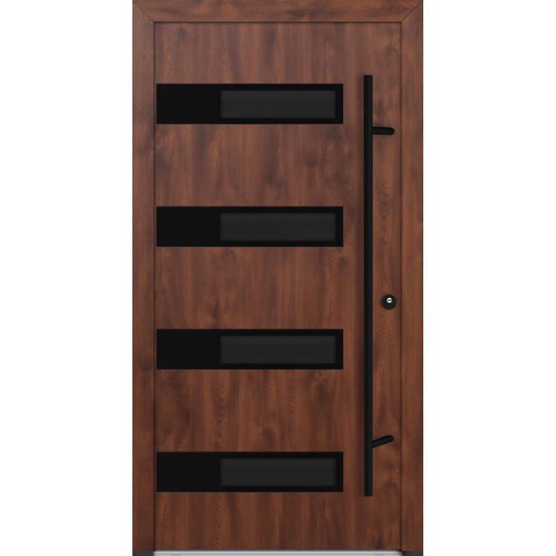 FM Türen AS68 Modell 63 1000 x 2000 Nussbaum Rechts Innen Beschläge Set 01 von FM Türen