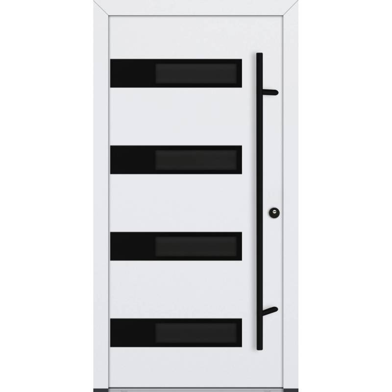 FM Türen AS68 Modell 63 1100 x2100 Weiß Rechts Innen Beschläge Set 01 von FM Türen