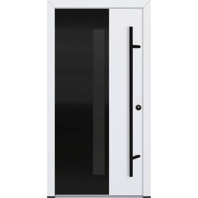 FM Türen AS68 Modell 66 1100 x2100 Weiß Rechts Innen Beschläge Set 01 von FM Türen