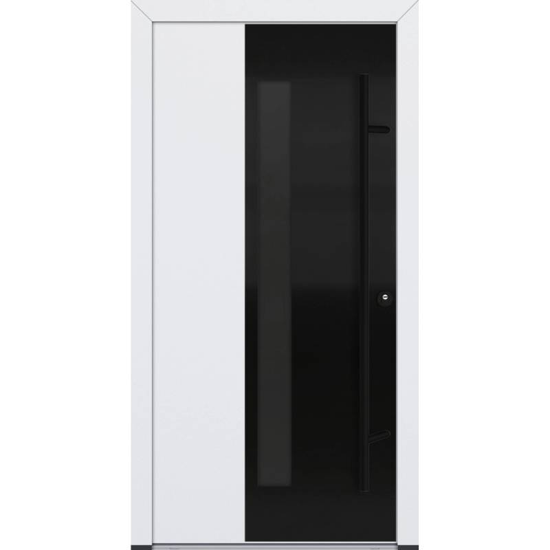 FM Türen AS68 Modell 67 1000 x 2100 Weiß Rechts Innen Beschläge Set 01 von FM Türen