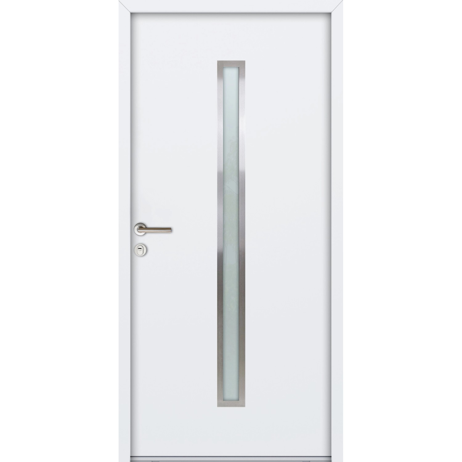 FM Türen NBT56 Modell 01 1000 x 2000 Weiß Links von FM Türen
