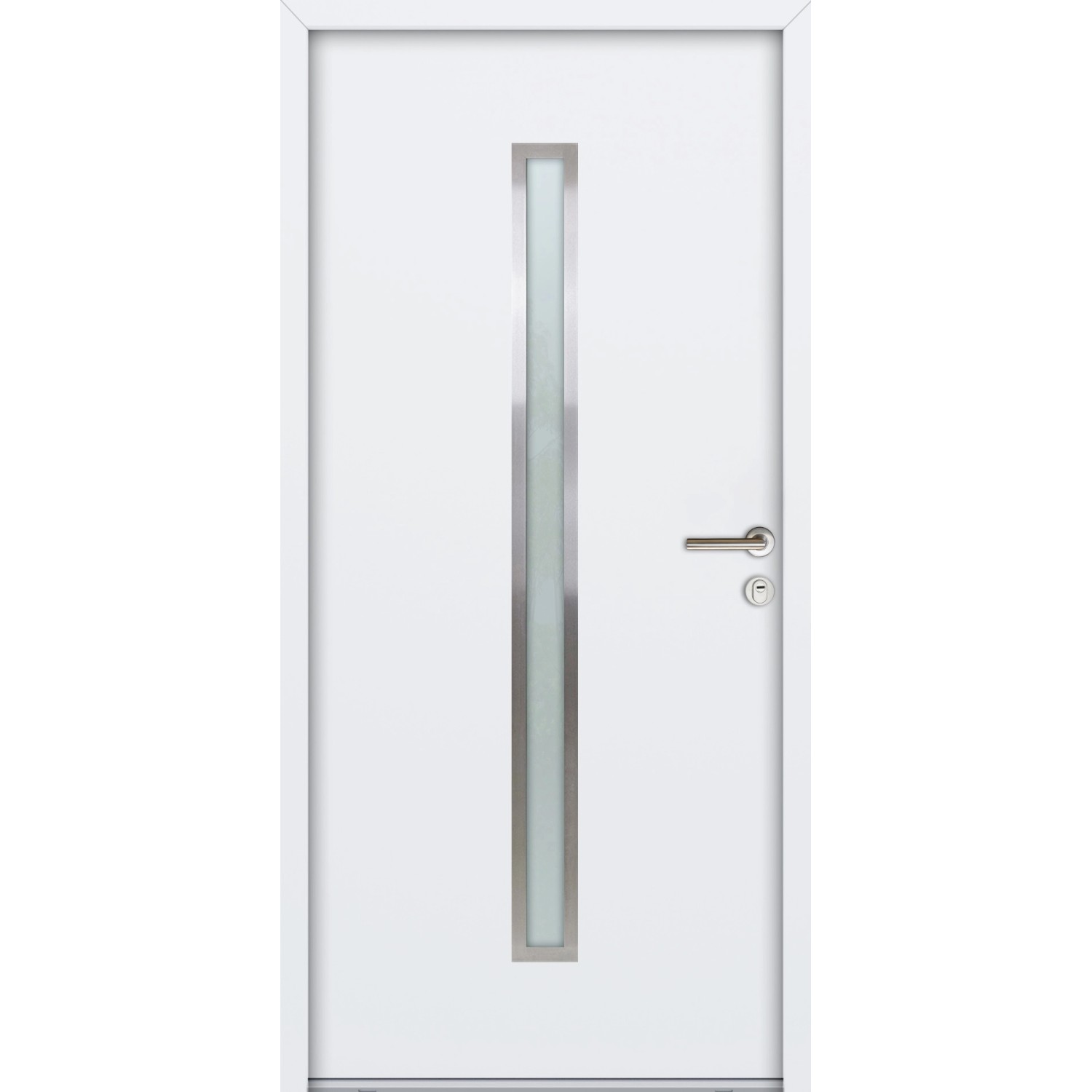 FM Türen NBT56 Modell 01 900 x 2000 Weiß Rechts von FM Türen