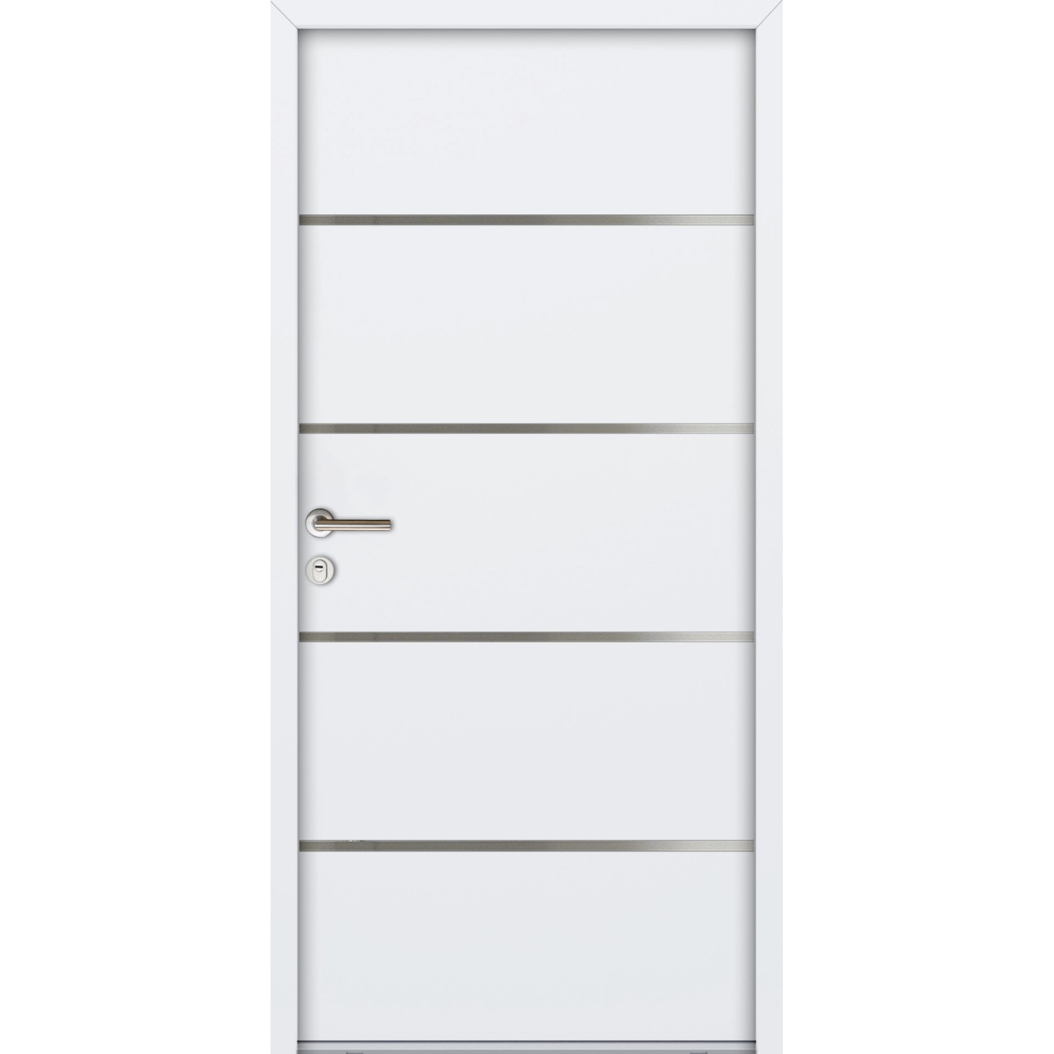 FM Türen NBT56 Modell 02 900 x 1900 Weiß Links von FM Türen