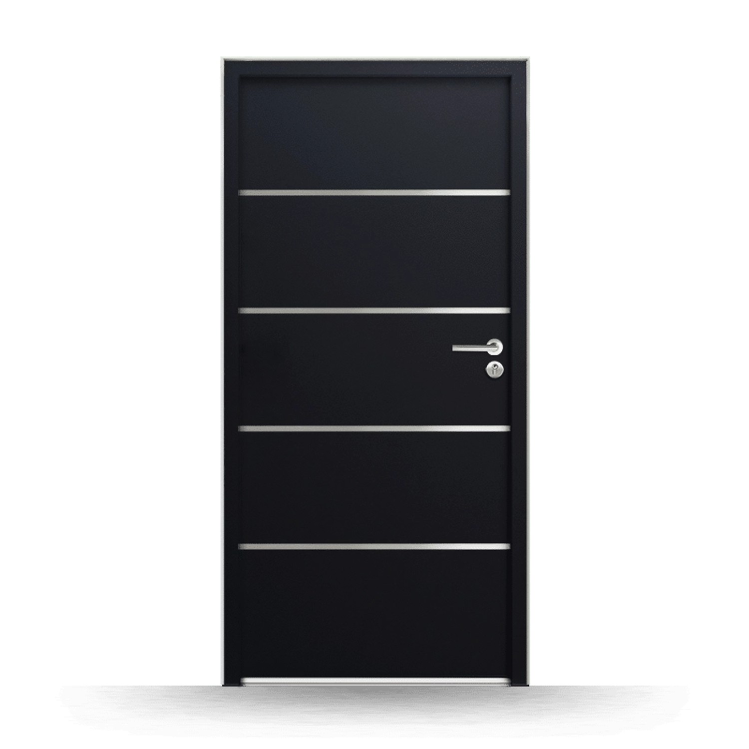 FM Türen NBT56 Modell 02 900 x 2000 Anthrazit Rechts von FM Türen