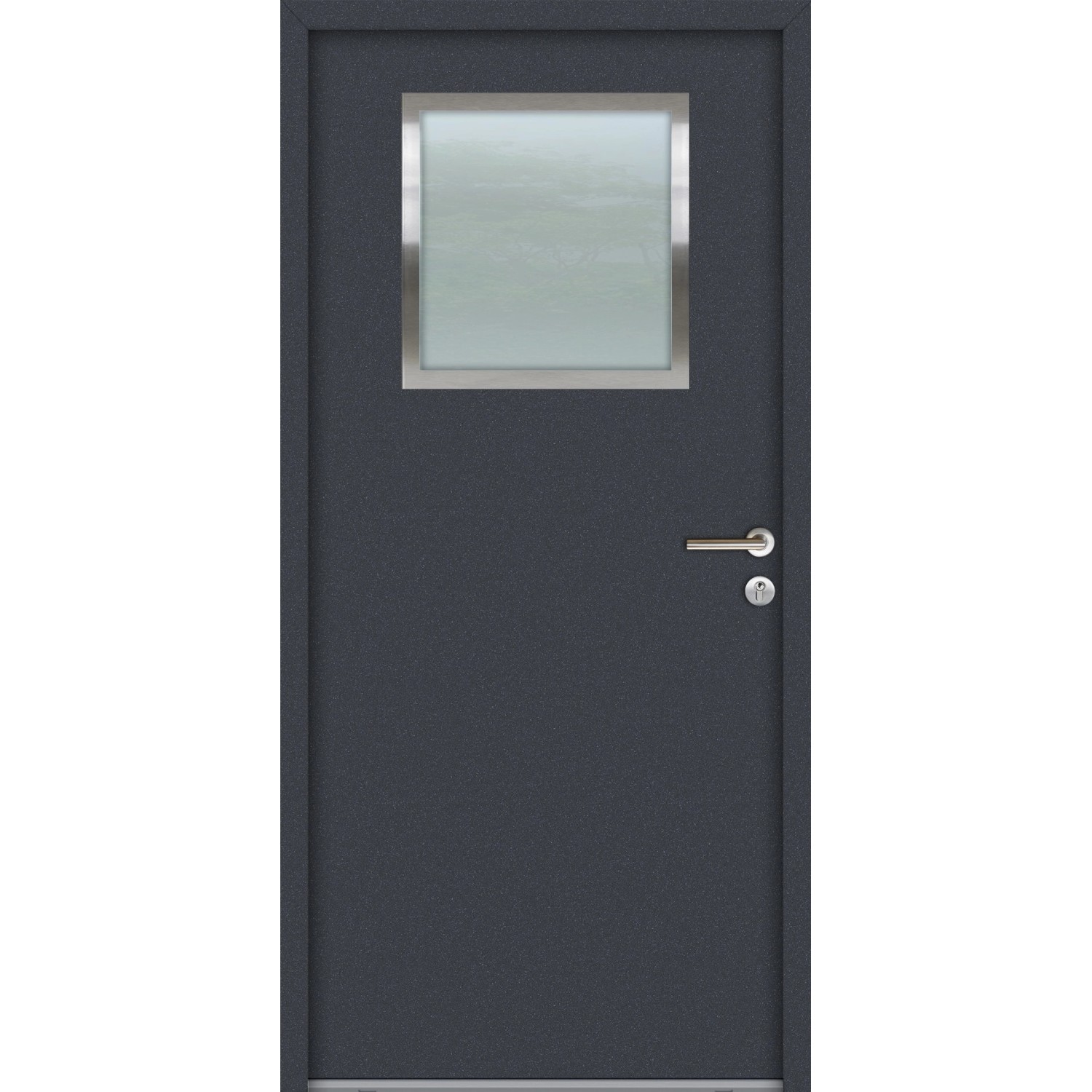 FM Türen NBT56 Modell K01 1000 x 2000 Anthrazit Rechts von FM Türen