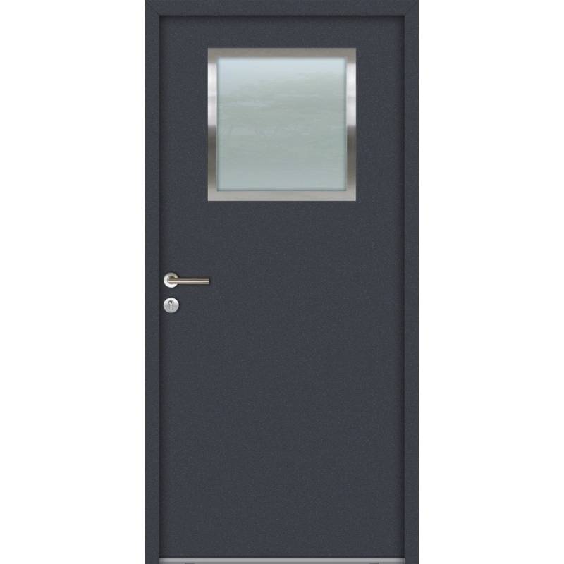 FM Türen NBT56 Modell K01 1000 x 2100 Anthrazit Links von FM Türen