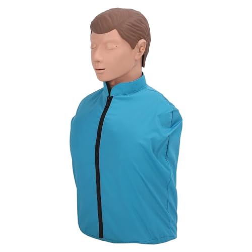 Professionelles Trainingsmodell für Erwachsene CPR-Trainingspuppe Kardiopulmonale Wiederbelebung Trainingspuppe Gummi Halbkörper Künstliche Beatmung Menschliches Modell Professionelles Trainingsmodell für Erwachsene CPR-Trainingspuppe Kardiopulmonale Wiederbelebung Trainingspuppe Gummi Halbkörper Künstliche Beatmung Menschliches Modell von FMBLDM