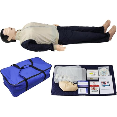 Reanimationspuppe Erste Hilfe CPR Übungspuppe Professionelle CPR für Erwachsene für Medizinisches Trainingsmaterial Reanimationspuppe Erste Hilfe CPR Übungspuppe Professionelle CPR für Erwachsene für Medizinisches Trainingsmaterial von FMBLDM