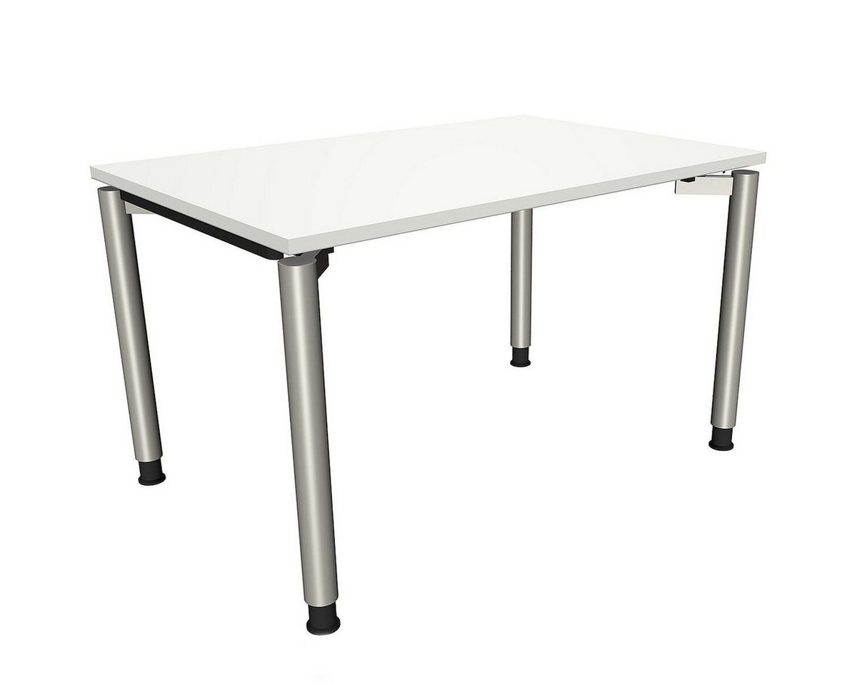 FMBUEROMOEBEL Schreibtisch Fastline, manuell höhenverstellbar bis 82 cm, 4-Fuß von FMBUEROMOEBEL