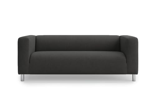 FMCTL Klippan Loveseat Cover Replacement for Klippan Sofa Cover, Klippan Couch Cover, Klippan Cover Only!(Dark Grey) von FMCTL