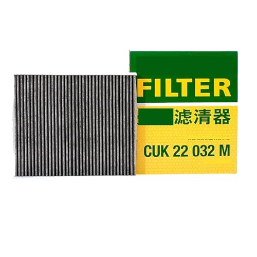 CUK22032M Eingebauter Aktivkohle-Innenraumfilter, Kompatibel Mit TOYOTA, Kompatibel Mit SUBARU, Kompatibel Mit MAZDA, Kompatibel Mit LEXUS, Effizienter Luftstrom 87139-58010 CUK22032M Eingebauter Aktivkohle-Innenraumfilter, Kompatibel Mit TOYOTA, Kompatibel Mit SUBARU, Kompatibel Mit MAZDA, Kompatibel Mit LEXUS, Effizienter Luftstrom 87139-58010 von FMCUVBFR
