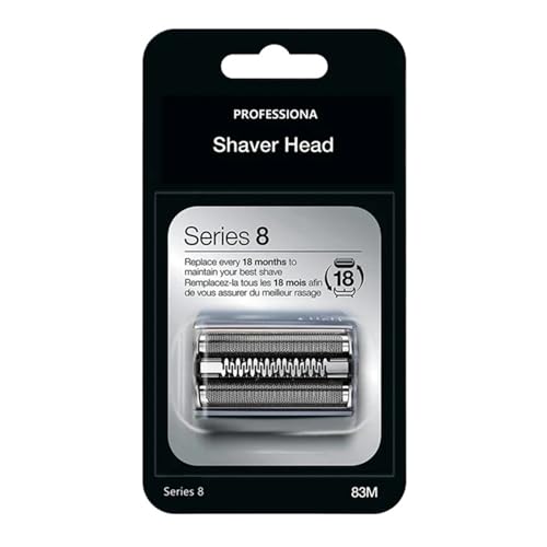 FMCUVBFR 83M Ersatzkopf, Kompatibel Mit Braun, Series 8 S8 Elektrorasierer 8320S, 8325S, 8330S, 8340S, 8350S, 8345s, 8360cc, 8365cc, 8370cc von FMCUVBFR