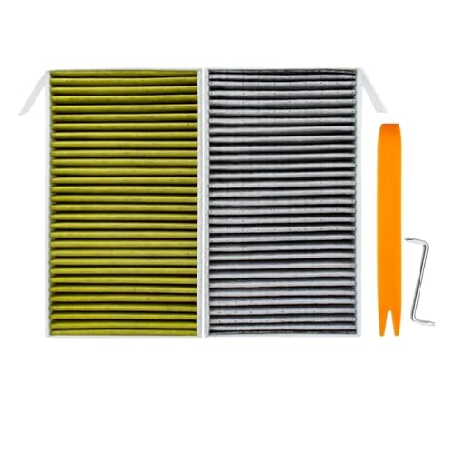 Kfz-Klimaanlagenfilter, Kompatibel Mit Tesla, Modell 3 Y, Kohlefilter Mit Installationswerkzeug 1107681-00-A Kfz-Klimaanlagenfilter, Kompatibel Mit Tesla, Modell 3 Y, Kohlefilter Mit Installationswerkzeug 1107681-00-A von FMCUVBFR