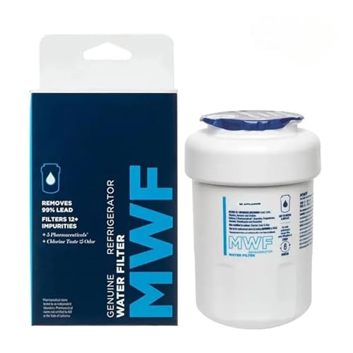 MWF Kühlschrank-Wasserfilter-Ersatz, Kompatibel Mit GE, MWFP MWFA MWFAP MWFINT GWF06 GWFA HWF HWFA FMG-1 FMG DSS25KGREBB GCU23LGYDFSS(1PCS) von FMCUVBFR
