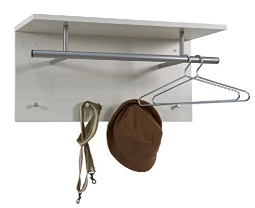 FMD Möbel, 441-001 Spot Garderobe , weiß, maße 72.0 x 35.0 x 29.5 cm (BHT) von FMD Möbel