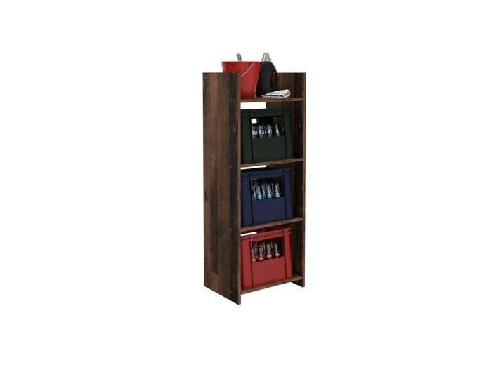 FMD Möbel Kastenständer in Old Style dunkel - 50,1x133,3x38cm (BxHxT) von FMD-Möbel