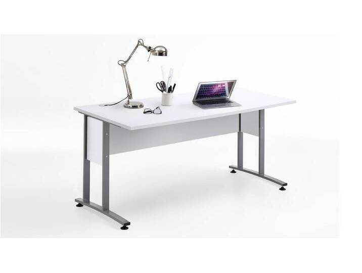 FMD Möbel Schreibtisch Schreibtisch Calvia 2 in weiß 160 cm FMD Möbel Schreibtisch Schreibtisch Calvia 2 in weiß 160 cm von FMD-Möbel