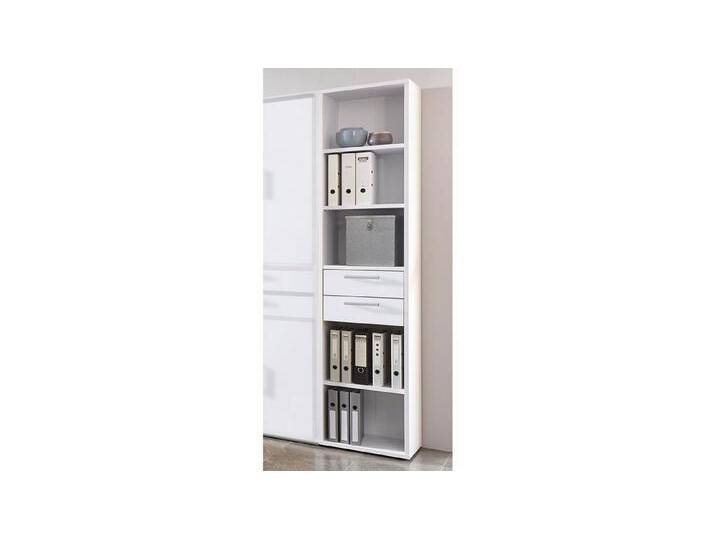 FMD Regal Regal Calvia Büroregal in weiß mit Schubkästen, weiß FMD Regal Regal Calvia Büroregal in weiß mit Schubkästen, weiß von FMD-Möbel