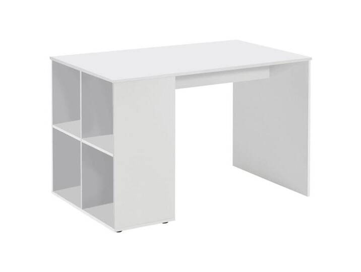 FMD Schreibtisch Schreibtisch mit Regal 117×73×75 cm Weiß FMD Schreibtisch Schreibtisch mit Regal 117×73×75 cm Weiß von FMD-Möbel