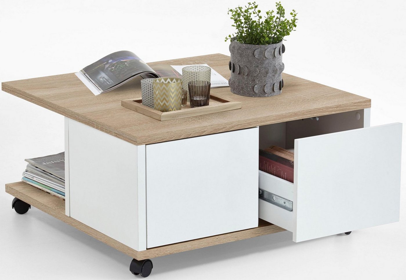 FMD Couchtisch Twin, Breite 70 cm, mit Stauraum FMD Couchtisch Twin, Breite 70 cm, mit Stauraum von FMD