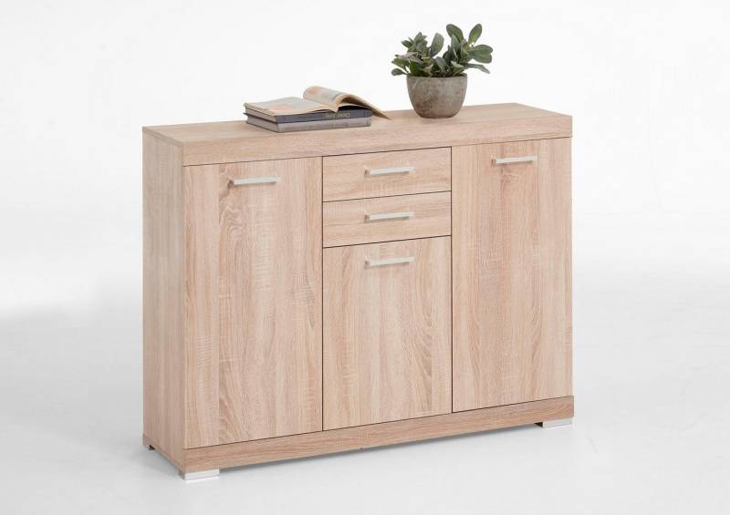 FMD Kommode Bristol 3, Mehrzweckschrank, in verschiedenen Tiefen, Breite: 120 cm von FMD