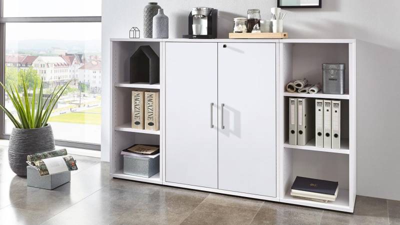 FMD Regal Regalwand Calvia Büroregal in weiß FMD Regal Regalwand Calvia Büroregal in weiß von FMD