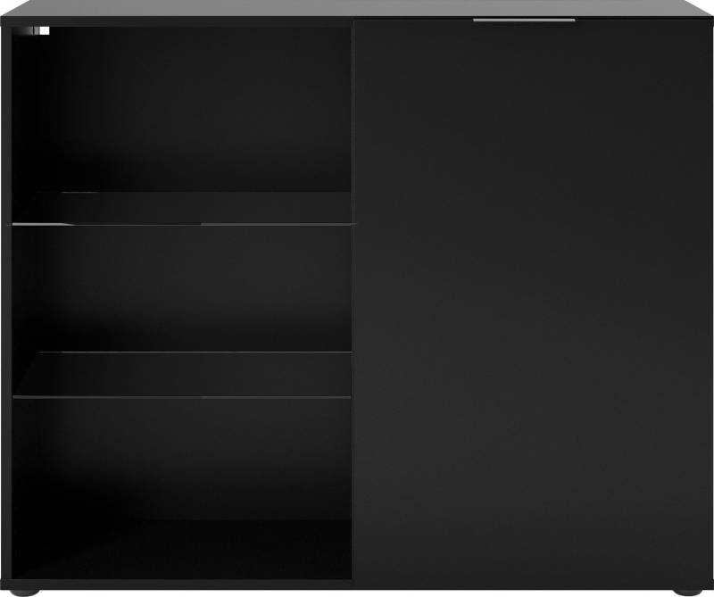 FMD Standvitrine Dark mit 2 Glaseinlageböden, Breite ca. 99 cm FMD Standvitrine Dark mit 2 Glaseinlageböden, Breite ca. 99 cm von FMD