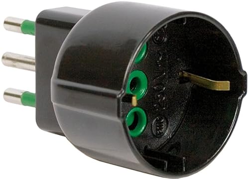 FME 87131 Netzstecker-Adapter für Steckdose Schwarz von Fanton