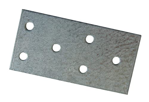 50 Stück FMG Lochplatten 40 mm x 80 mm | Materialstärke: 2,0 mm +Zinkauflage 275 g/m² | Europäischer Stahl - DX51 | Lochdurchmesser 5 mm | 50 Stück | 50 Stück FMG Lochplatten 40 mm x 80 mm | Materialstärke: 2,0 mm +Zinkauflage 275 g/m² | Europäischer Stahl - DX51 | Lochdurchmesser 5 mm | 50 Stück | von FMG