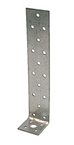 FMG 25 Stück Betonflachanker 200 x 40 mm | Materialstärke 2,0 mm | Stahl - DX 51 | Zinkauflage von 275 g/m² - entspricht 20 µm je Seite | 25 Stück | FMG 25 Stück Betonflachanker 200 x 40 mm | Materialstärke 2,0 mm | Stahl - DX 51 | Zinkauflage von 275 g/m² - entspricht 20 µm je Seite | 25 Stück | von FMG