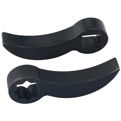 FMHXG 2 Stück Bullhorn Typ Halbschaft Demontage Vierkant Modell Pflaume Modell Hebel Hebelentfernungswerkzeug Auto Wartung Werkzeug Halbschaft Entfernung Auto Reparatur Werkzeug Driver Pry Adapter von FMHXG