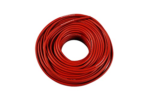 1m Silikonschlauch Unterdruckschlauch Vakuumschlauch Verstärkt 12mm Rot FMIC.PRO von FMIC.EU PERFORMANCE