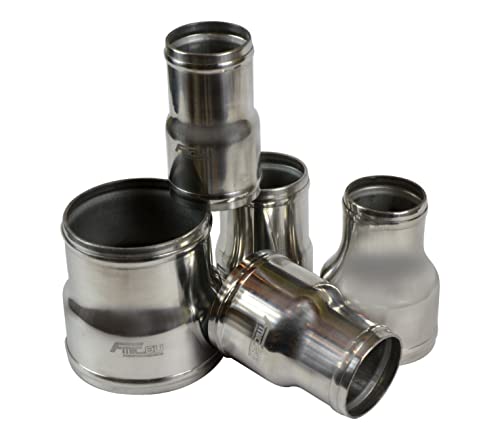 Alu Reduzierstück Geriffelt Größe: 51/63mm Aluminium Reduzierer Rohr Schlauch Reduzierung Alu Reduzierstück Geriffelt Größe: 51/63mm Aluminium Reduzierer Rohr Schlauch Reduzierung von FMIC.EU PERFORMANCE