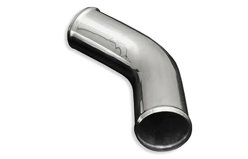 Aluminium bogen Alu-Bogen 45° Ladeluftkühler Turbo Alurohr Rohrbogen Pipe 30cm Lange (54mm) von FMIC.EU PERFORMANCE