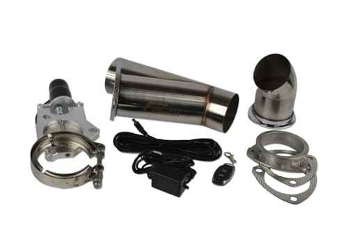 Elektronische Klappenauspuff Auspuffklappe Abgasklappe 63mm mit Fernbedienung von FMIC.EU PERFORMANCE