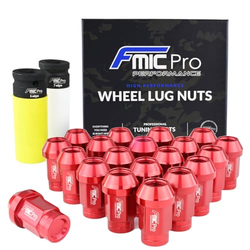 FMIC.EU PERFORMANCE Aluminium-Radmuttern FMIC.Pro M12x1,5 Rot 20 Stück konisch FMIC.EU PERFORMANCE Aluminium-Radmuttern FMIC.Pro M12x1,5 Rot 20 Stück konisch von FMIC.EU PERFORMANCE
