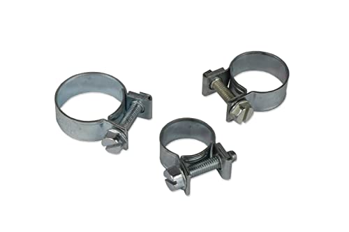 Klammer 12-14 mm mini Klemme Schlauchschelle Verzinkter Stahl von FMIC.EU PERFORMANCE