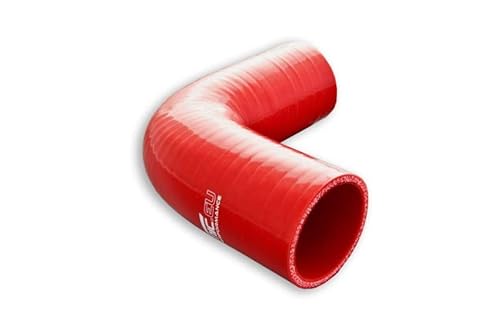 FMIC.EU PERFORMANCE Silikonbogen Silikon-Ellenbogen 90°Grad 63mm Turbolader Kühlerschlauch LLK Schlauch Silikonschlauch Rot von FMIC.EU PERFORMANCE