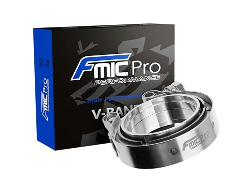 V-BAND FMIC PRO Edelstahl 57mm (2,25 Zoll) von FMIC.EU PERFORMANCE