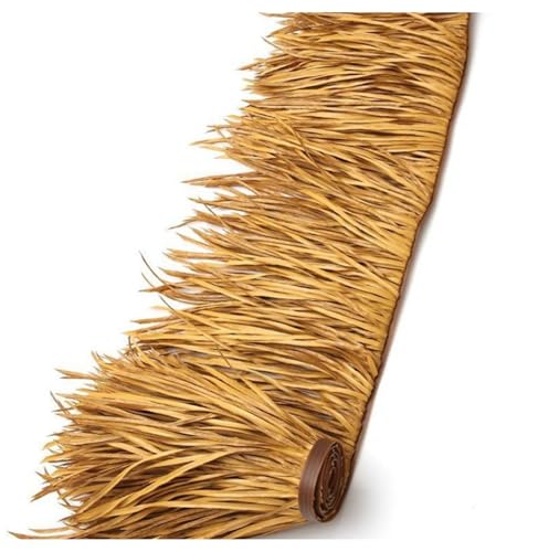 FMLCLSTJM Synthetisches Strohgrasdach Palmendächer Strohdach Palmdach Paneele Palmschinde Mit Künstlichem Palmen-Stroh, Tropische Deko Für Outdoor-Locations, Bar Oder Sonnenschirm100x50cm(0.5m x 2m) FMLCLSTJM Synthetisches Strohgrasdach Palmendächer Strohdach Palmdach Paneele Palmschinde Mit Künstlichem Palmen-Stroh, Tropische Deko Für Outdoor-Locations, Bar Oder Sonnenschirm100x50cm(0.5m x 2m) von FMLCLSTJM