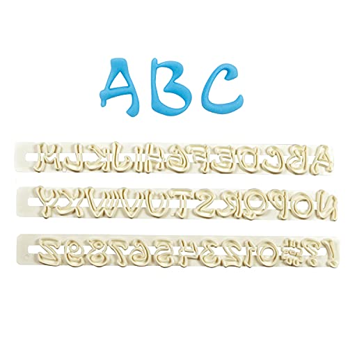 FMM Buchstaben und Zahlen Set Magic | Prinzessin | Verzaubert | Magisch von FMM Sugarcraft