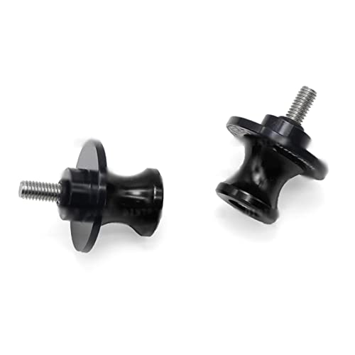 FMOPQ Fallschutz Für Ducati Monster 937 950 2021 2022 Motorrad Hinterrad Kipphebel Schwinge MONSTER937 Parkständer Spulen Slider Ständer Schraube (Color : Black) von FMOPQ