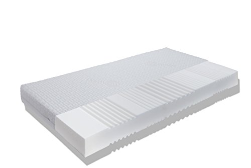 FMP Matratzenmanufaktur orthopädische 7 Zonen Kaltschaummatratze Noblesse Medipurbezug Härte: H2 (bis max. 85kg) Gr. 80x200 cm von FMP Matratzenmanufaktur