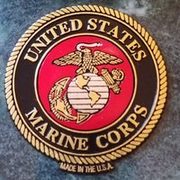 Dieser Us Marine Corp Magnet Misst Ungefähr 5 Quadratzoll Mit Einer Dicke Von 0, 1 Zoll. Ein Tolles Geschenk Für Jeden Veteranen von FMTDESIGNS