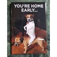 Youre Home Früh, Ein Lustiger 2x3 Kühlschrankmagnet. Ein Geschenk Für Sie Oder Ihn von FMTDESIGNS
