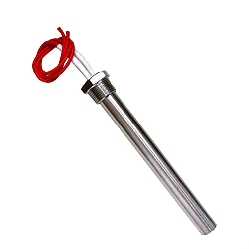 FMingNian 1 stück 12V-Kassettenheizer 3/4"Fadeneintauchen DC Warmwasserbereiter aus Edelstahl 200W / 300W (Farbe : 12v, Größe : 200W 20x150mm) von FMingNian