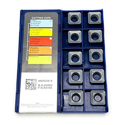 10pcs / Box SEKT1204 AFTN LT30 Fräseinsatz Hartmetall Frässchneider 100% Hohe Qualität Drehwerkzeugklinge Drehwerkzeuge Sekt 1204 Einsatz von FMingNian