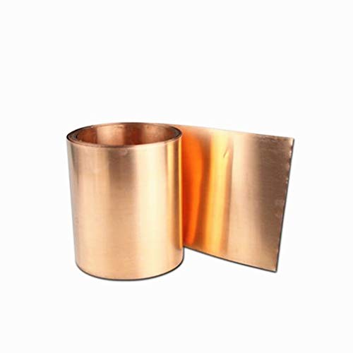 FMingNian 1pc 0.15X200mm, C17200 Beryllium Bronze mit Beryllium-Kupfer-Legierung Thin Berylliumkupfer Foil Beryllium Bronze Blatt HRC45 von FMingNian